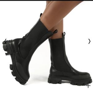 Public Desire Boston Chunky Boots